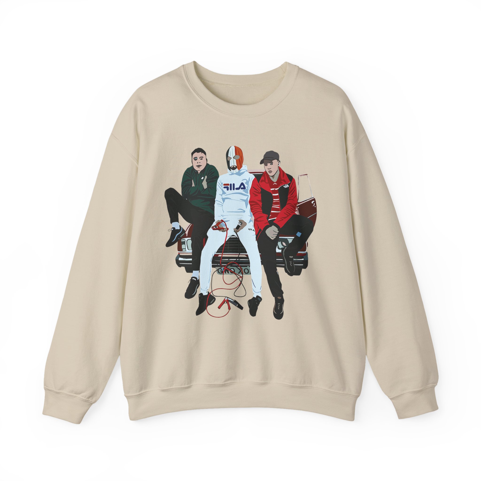 Kneecap 3cag Unisex Heavy Blendâ„¢ Crewneck Sweatshirt