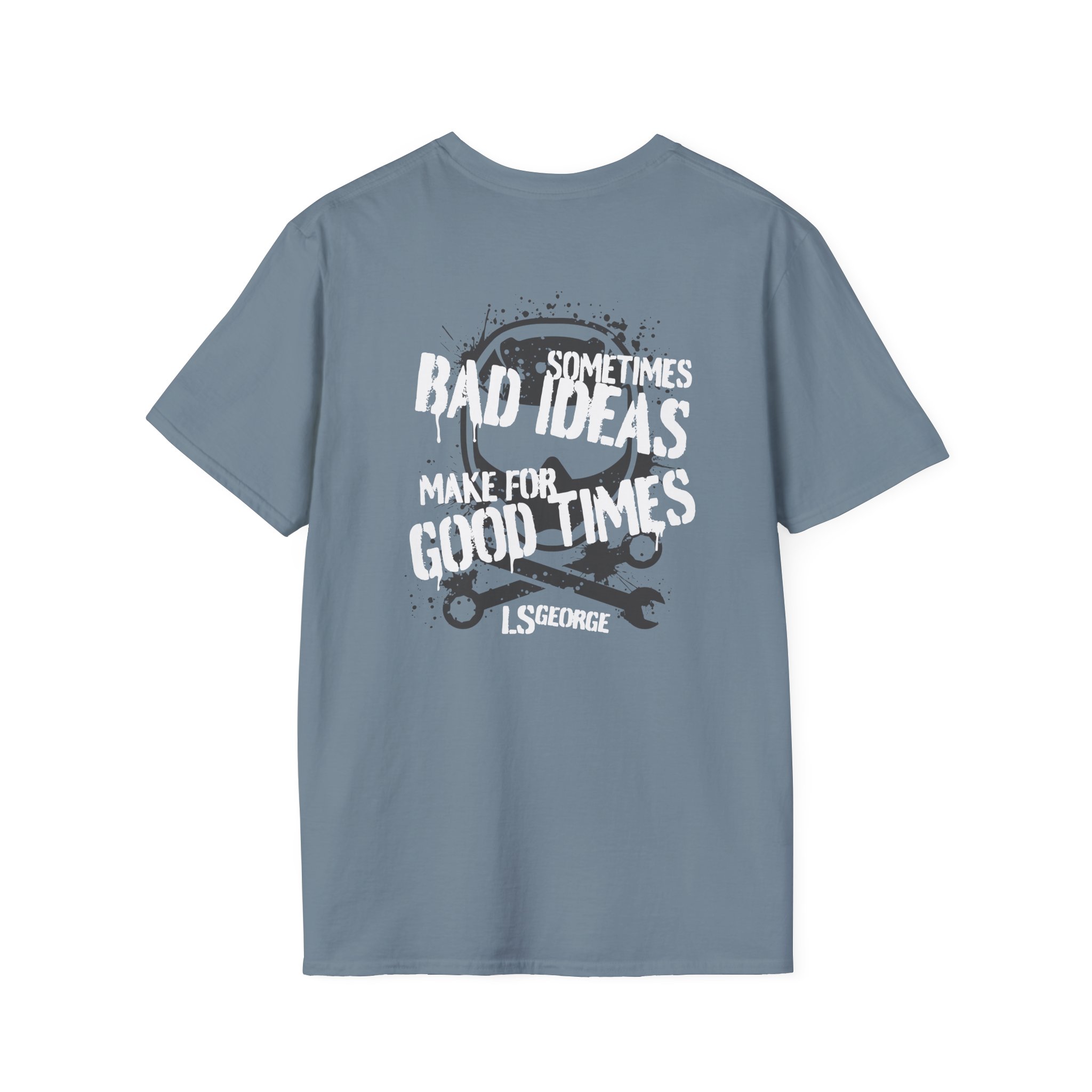 Cleetus Mcfarland Ls George's Bad Ideas Unisex Softstyle T-Shirt