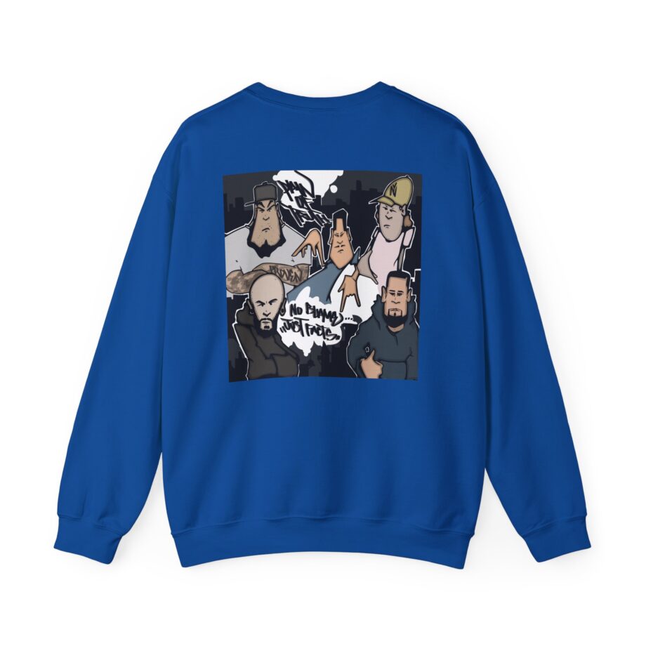 Pain of Truth No Blame...just Facts Unisex Heavy Blend™ Crewneck Sweatshirt