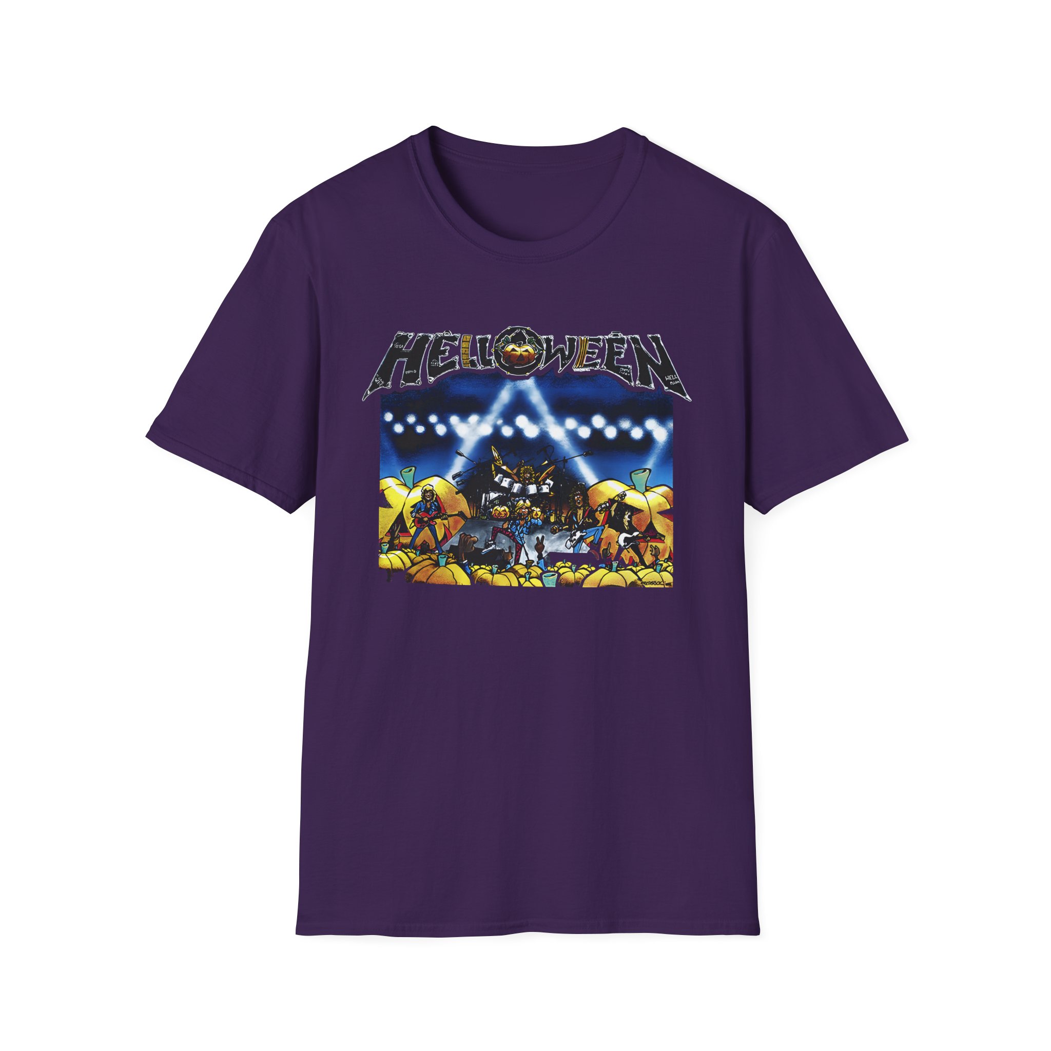 Helloween Live in the U.k. Unisex Softstyle T-Shirt
