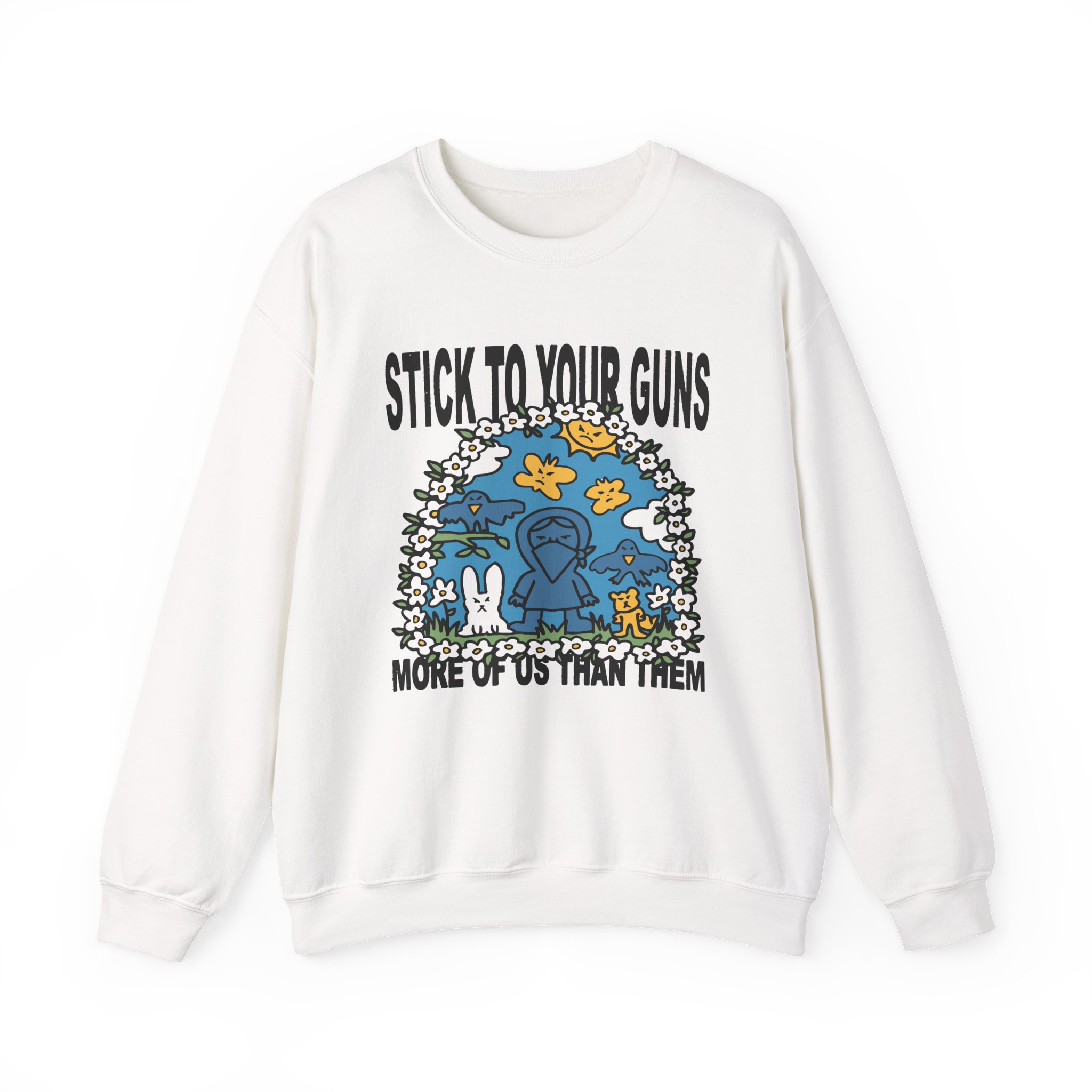 Stick to Your Guns Diamond Enemy Unisex Heavy Blendâ„¢ Crewneck Sweatshirt