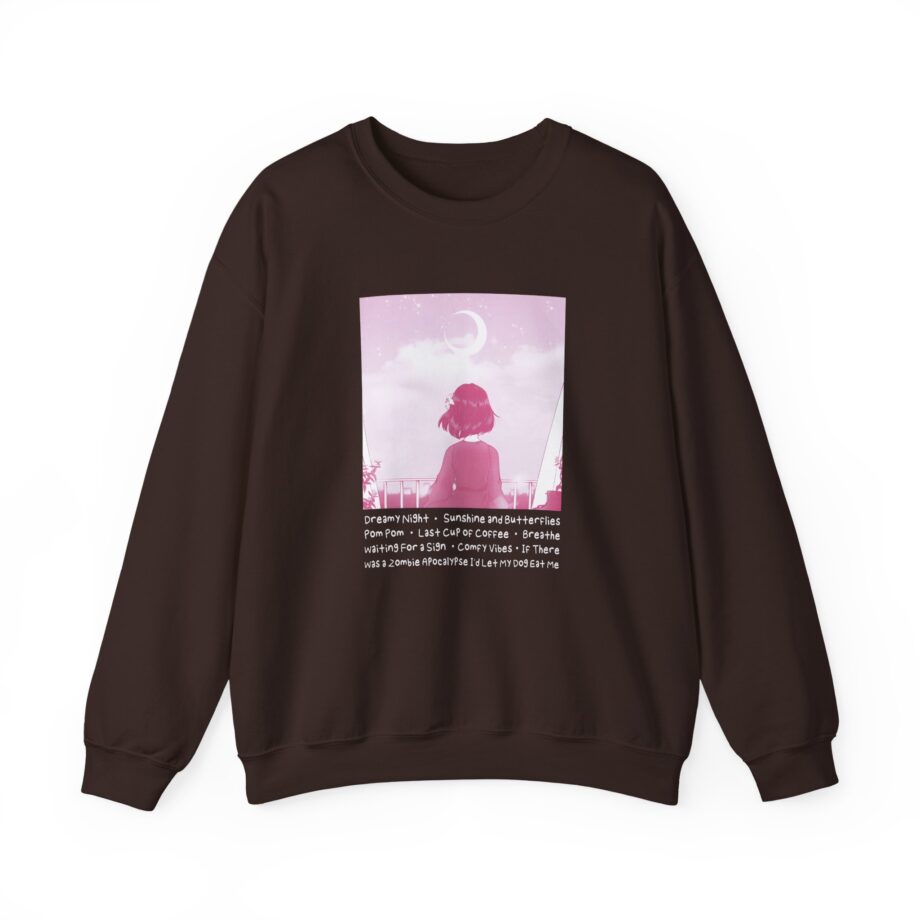 Lilypichu Dreamy Night Unisex Heavy Blend™ Crewneck Sweatshirt