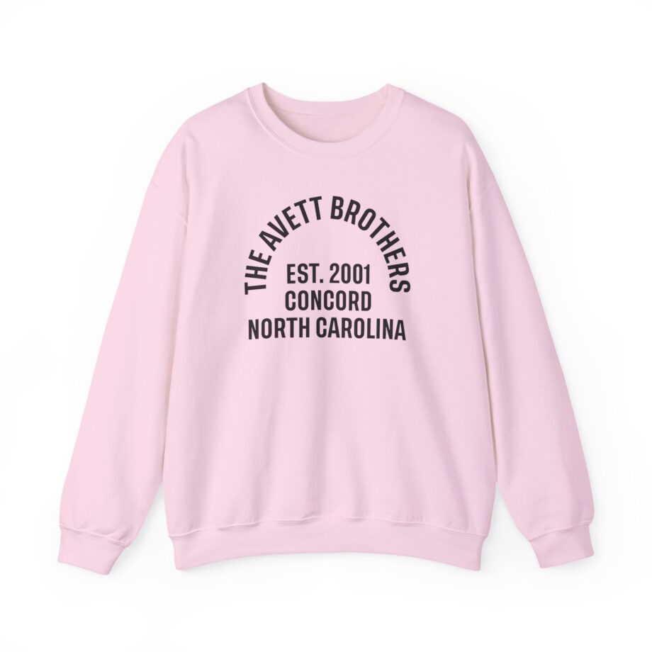 Avett Brothers Est 2001 Ringer Unisex Heavy Blend™ Crewneck Sweatshirt
