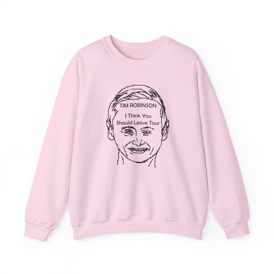 I Think You Should Leave Pixel Unisex Heavy Blend™ Crewneck Sweatshirt