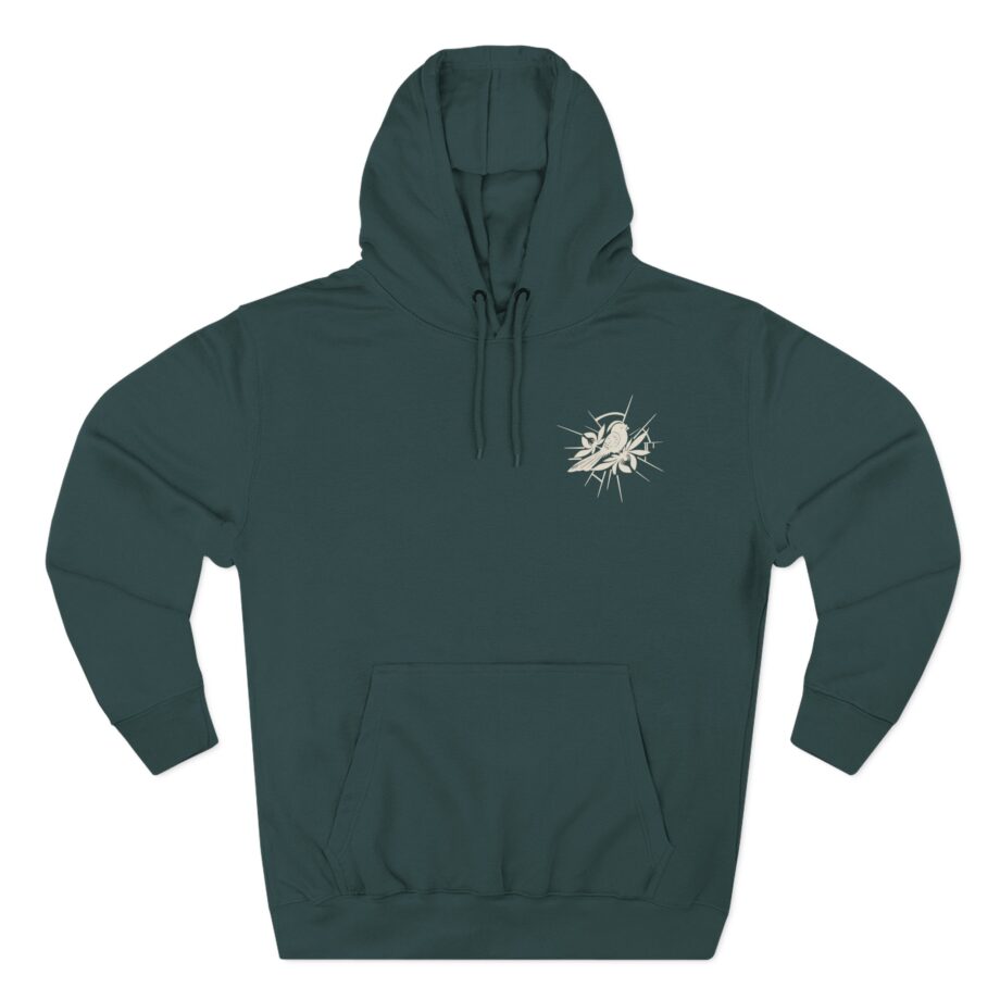 Bayside Vanity Three-Panel Fleece Hoodie