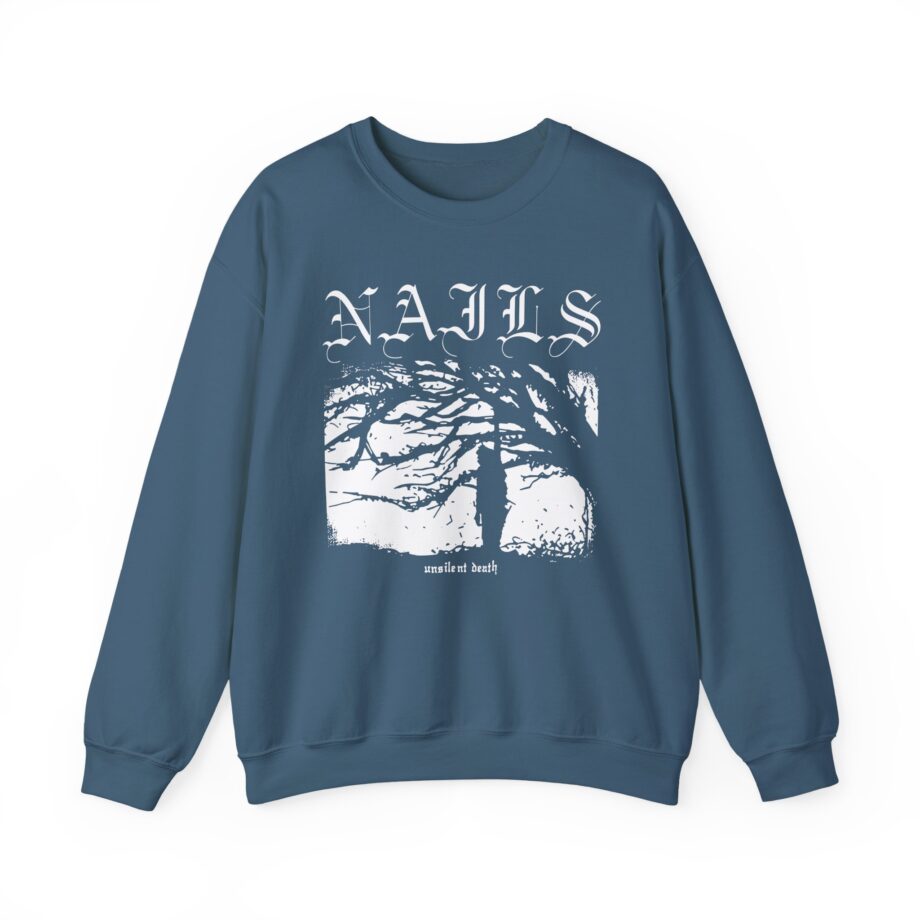 Nails Unsilent Death Unisex Heavy Blend™ Crewneck Sweatshirt