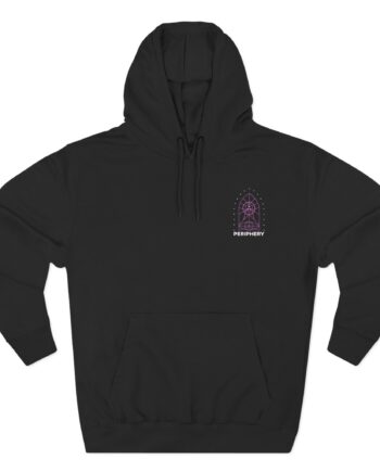 Periphery Crystal Wash Symbol Three-Panel Fleece Hoodie