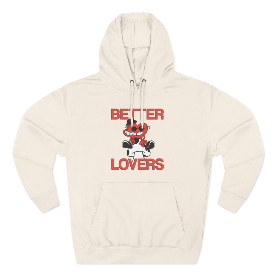 Better Lovers Mushroom Three-Panel Fleece Hoodie
