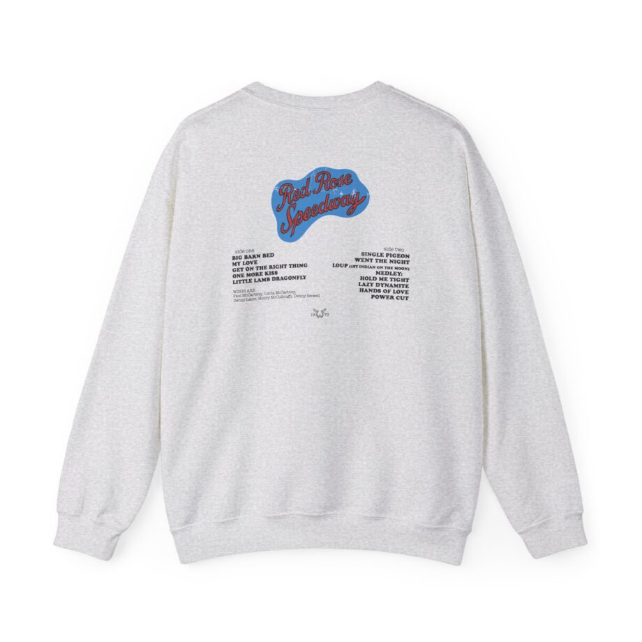 Wings Red Rose Unisex Heavy Blend™ Crewneck Sweatshirt