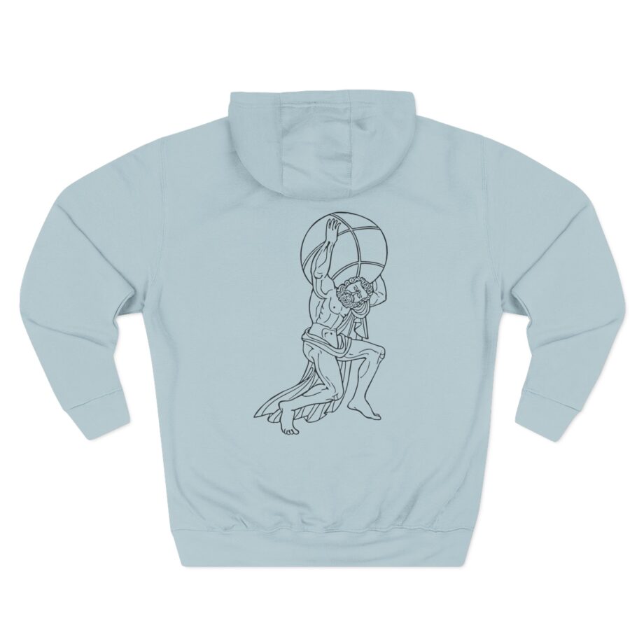 Bicep Feel My Three-Panel Fleece Hoodie