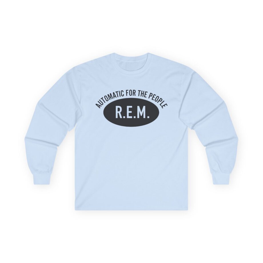 Rem Automatic for the People Unisex Ultra Cotton Long Sleeve Tee