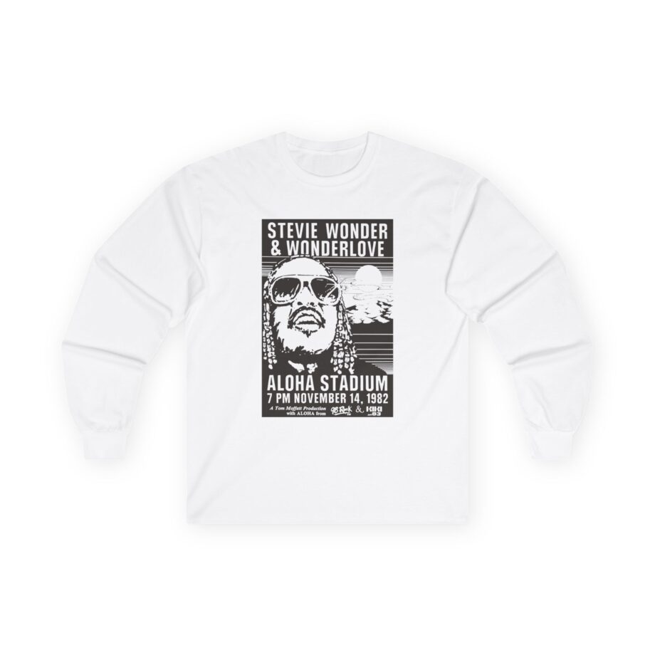 Stevie Wonder Aloha Stadium Unisex Ultra Cotton Long Sleeve Tee