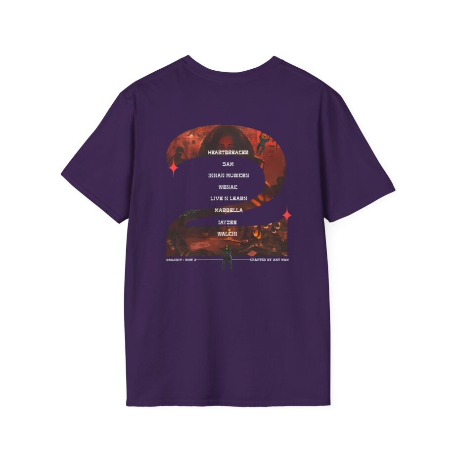 Antwan Släpper Wow 2 Unisex Softstyle T-Shirt