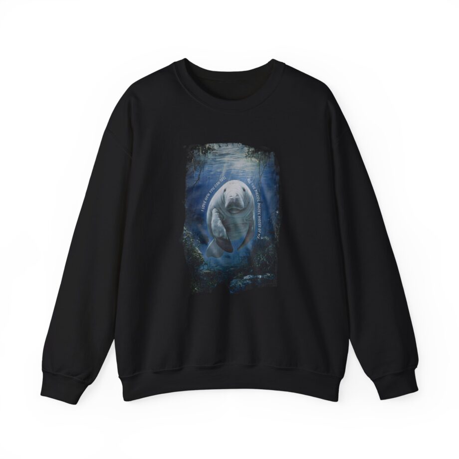 Ashlee Simpson Pieces of Me Manatee Unisex Heavy Blend™ Crewneck Sweatshirt