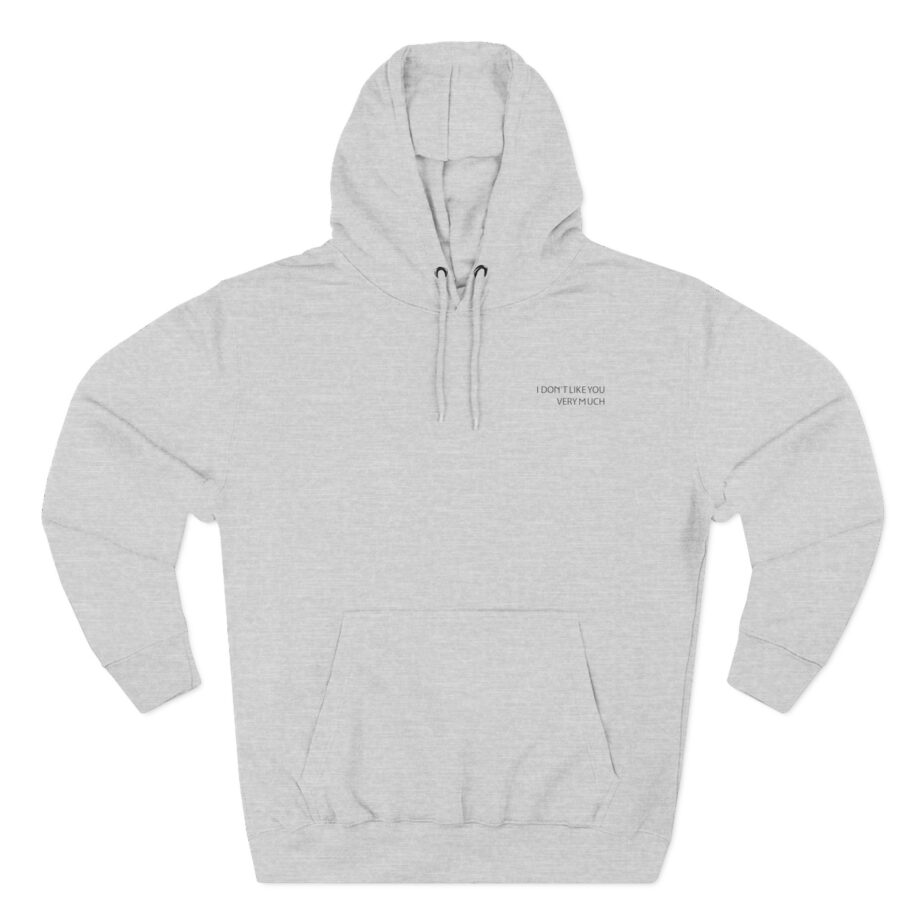 Zayn Malik I Don't Like You Very Much Three-Panel Fleece Hoodie