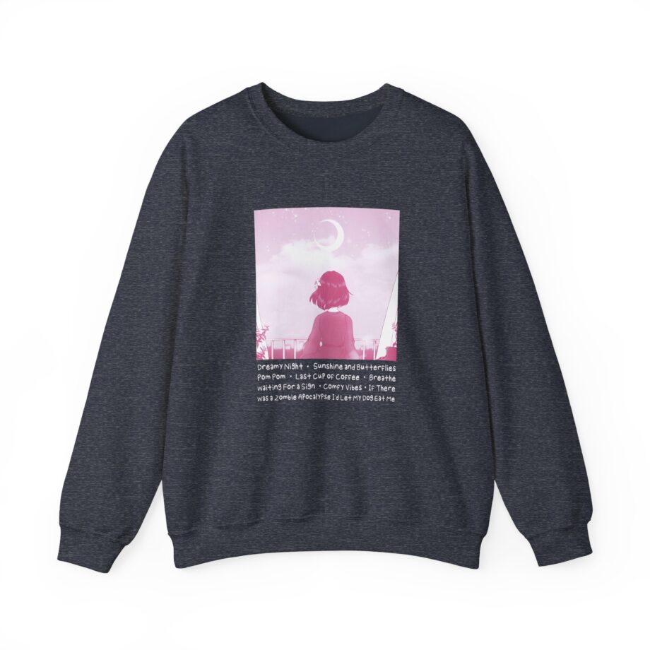 Lilypichu Dreamy Night Unisex Heavy Blend™ Crewneck Sweatshirt