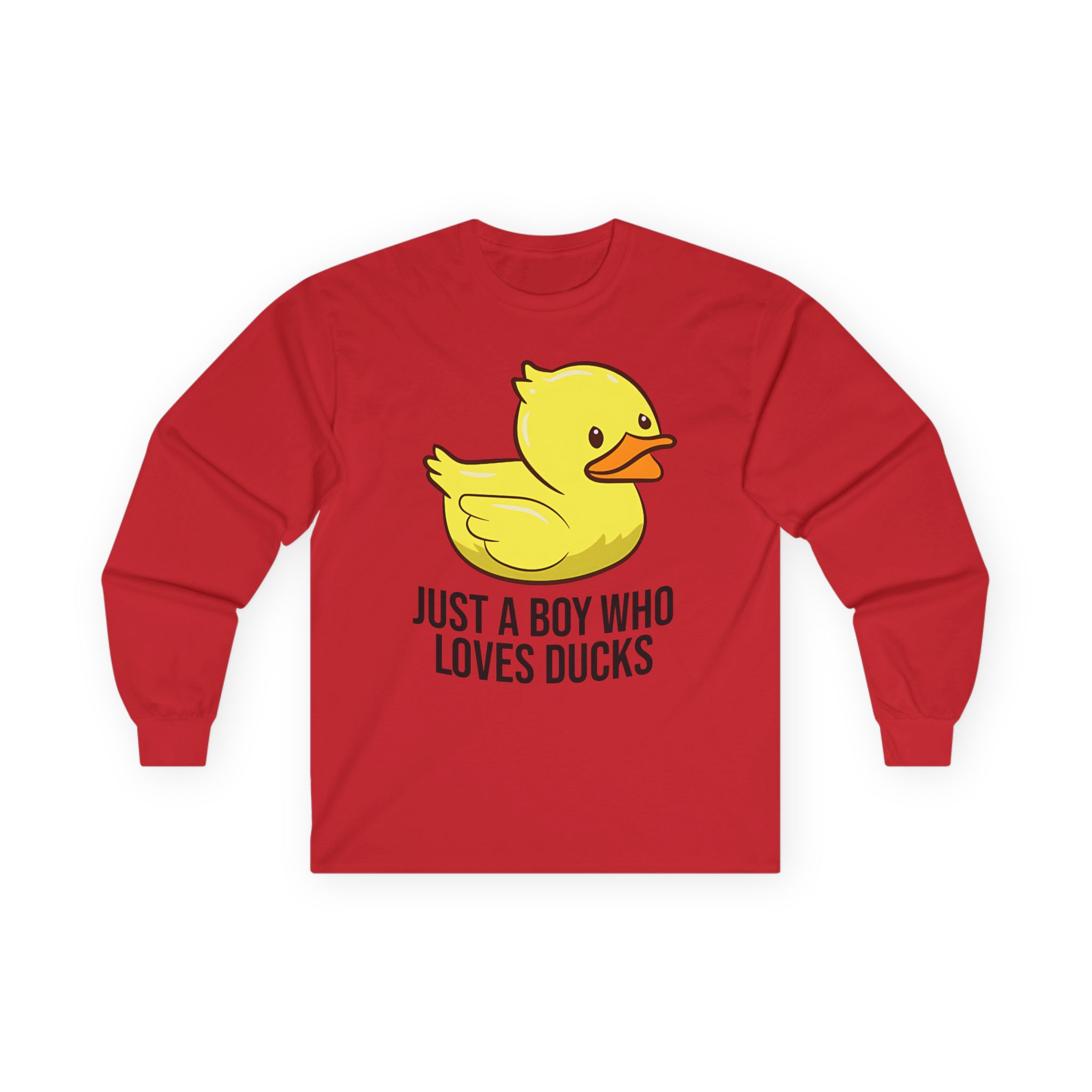 Duckboy Unisex Ultra Cotton Long Sleeve Tee