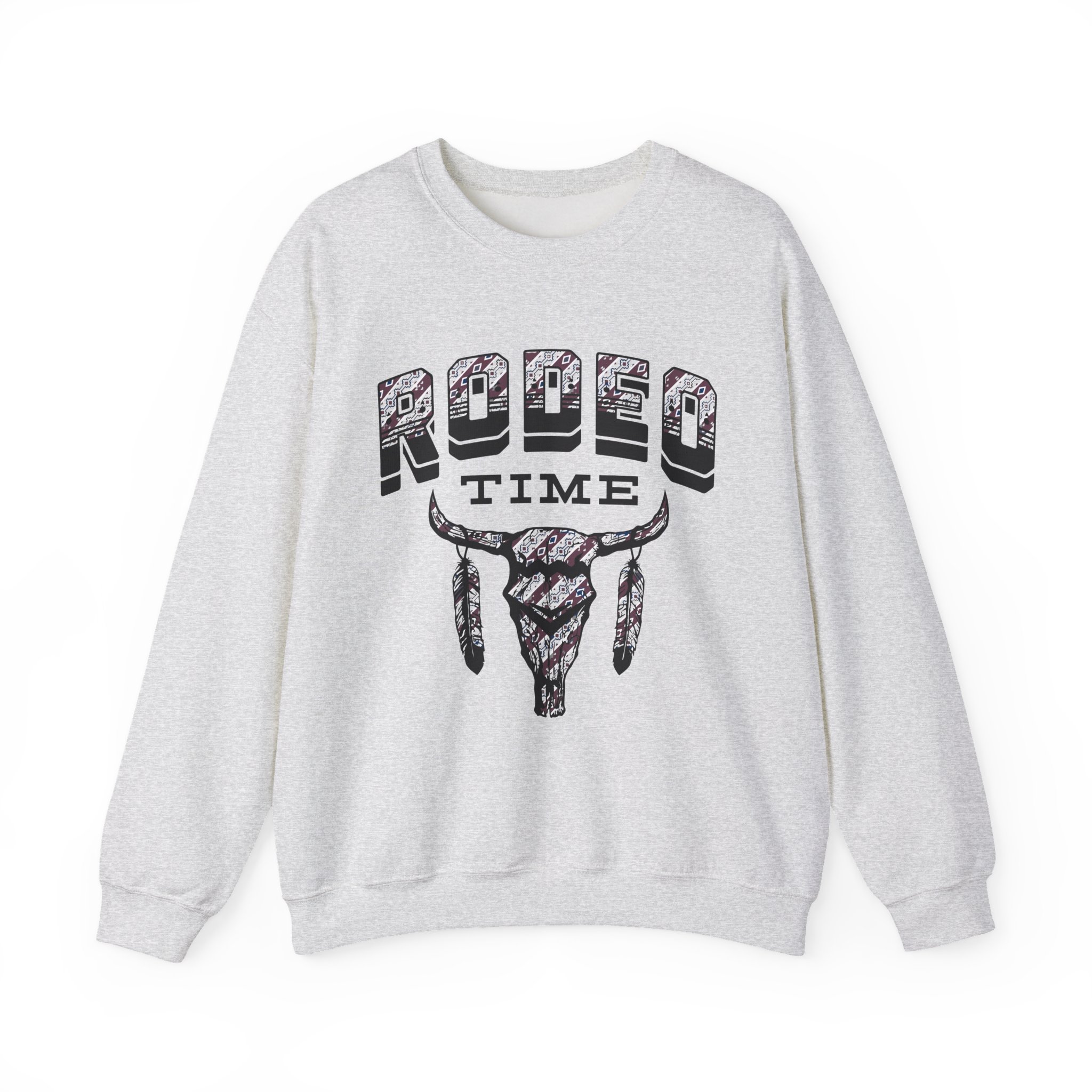 Dale Brisby Tribal Rodeo Time Unisex Heavy Blendâ„¢ Crewneck Sweatshirt