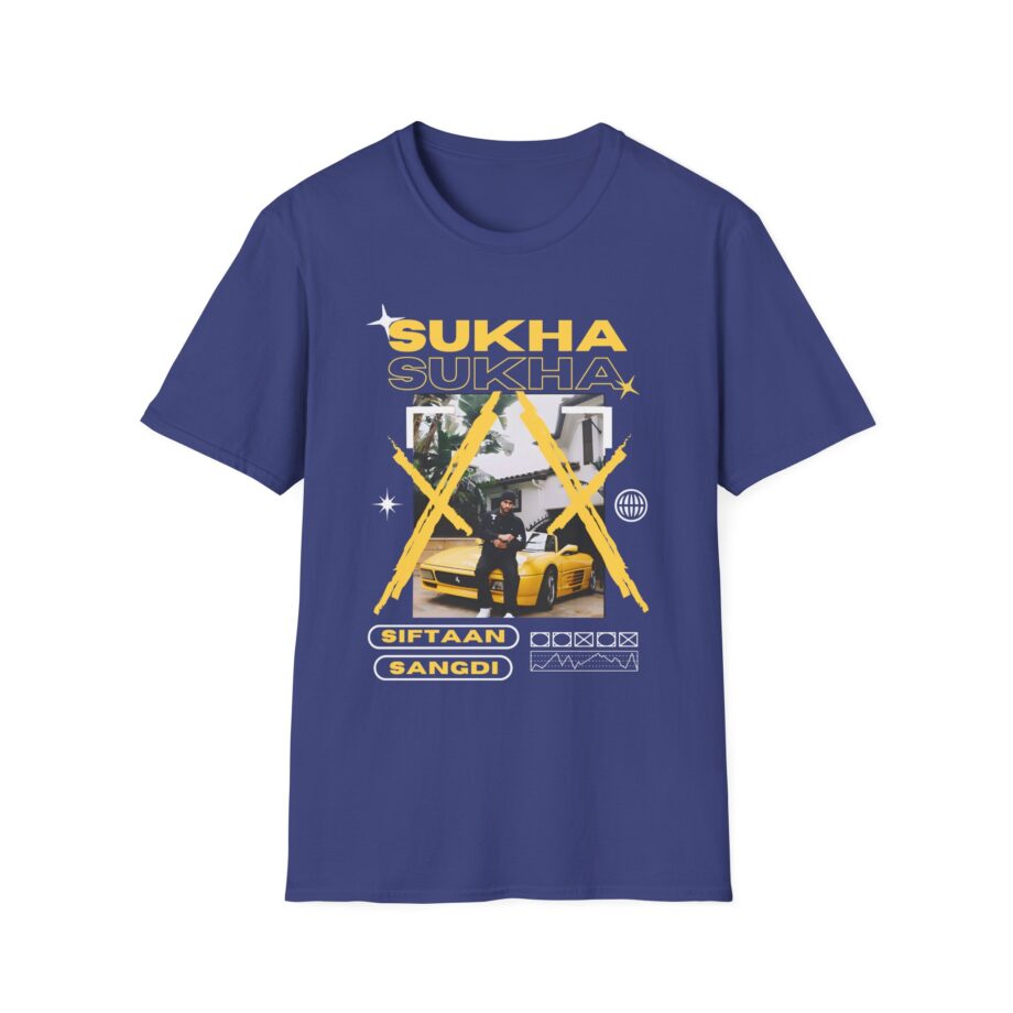 Sukha Brown Munde Unisex Softstyle T-Shirt