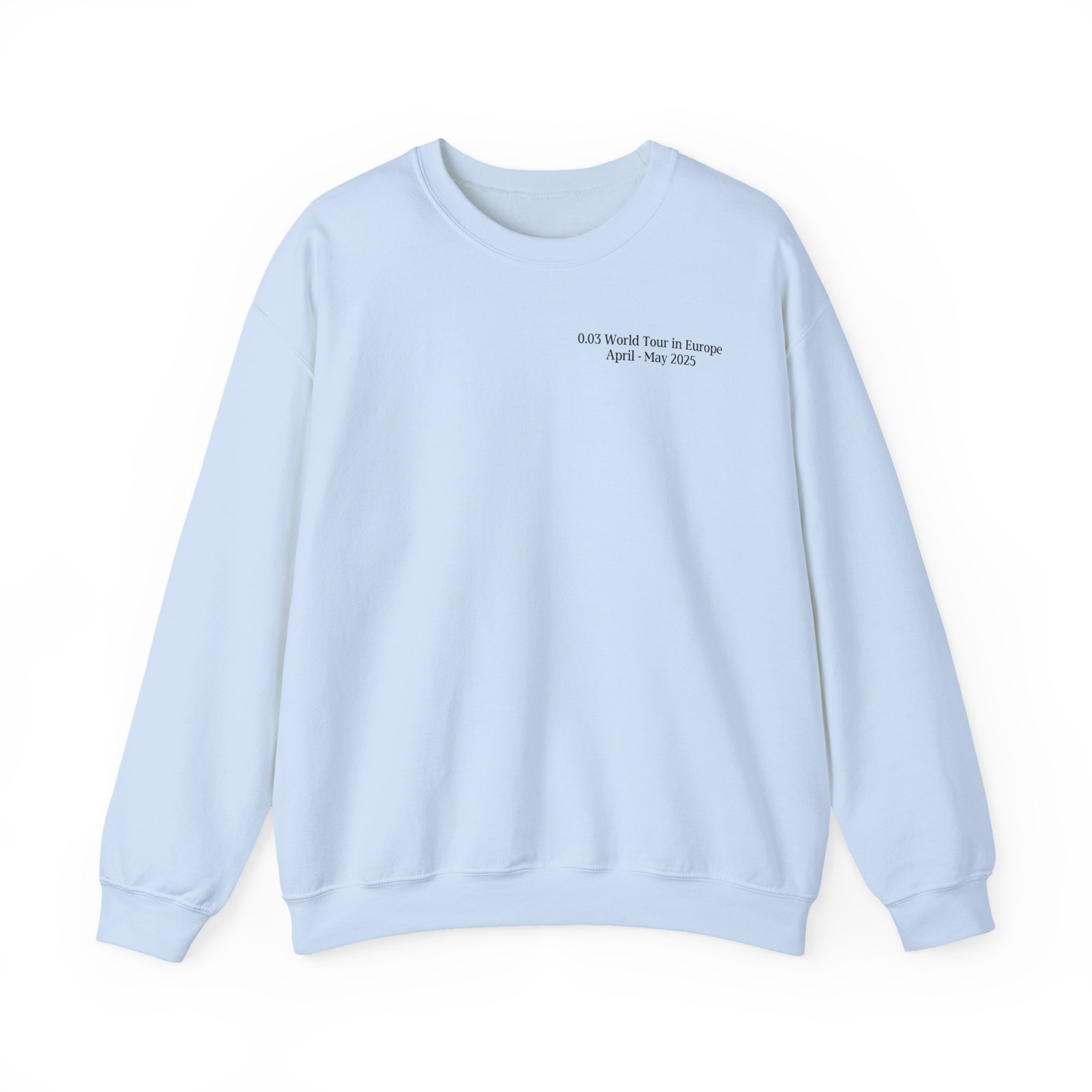 Wave to Earth "0.03 World Tour in Europe Unisex Heavy Blendâ„¢ Crewneck Sweatshirt