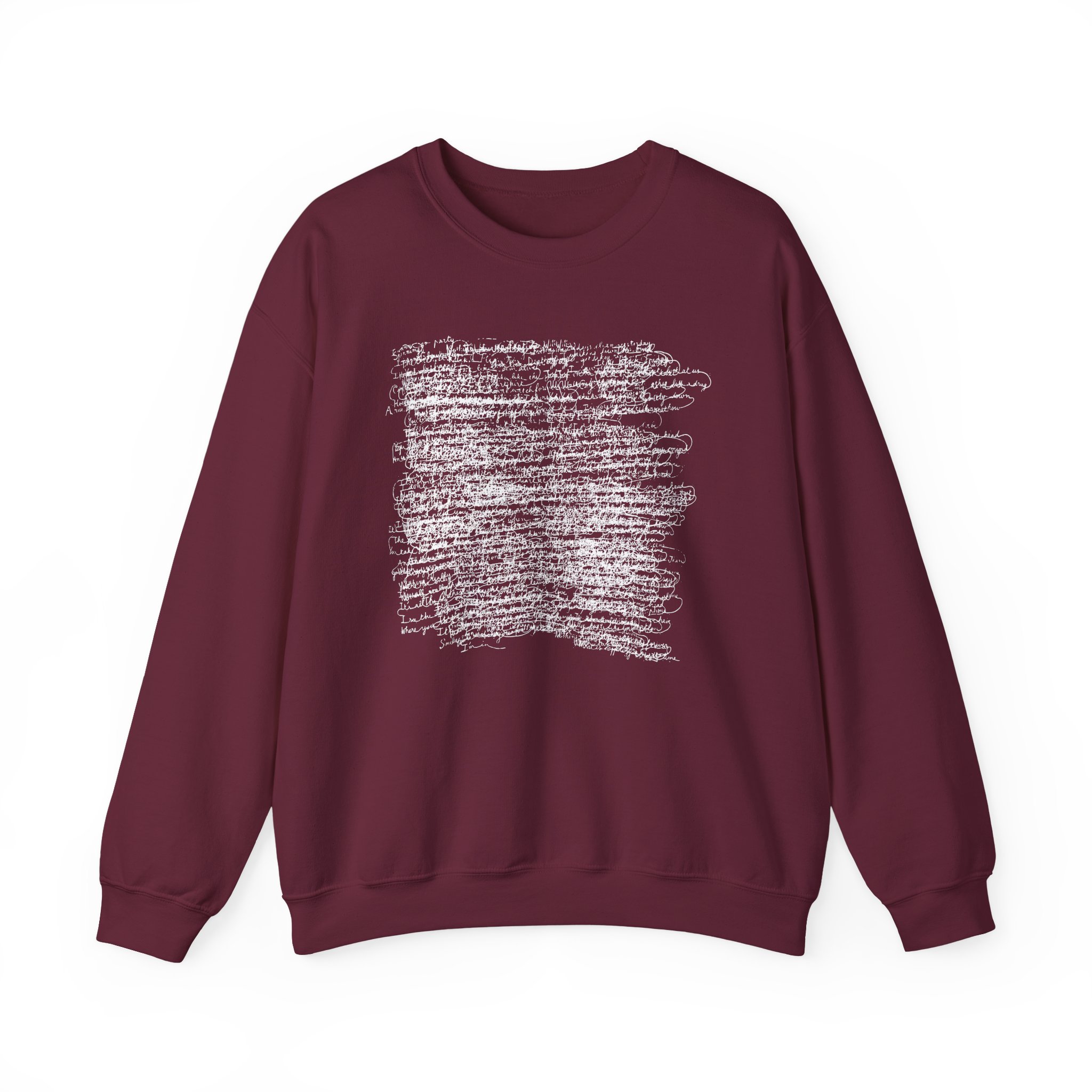 Tom Odell Scribble Unisex Heavy Blendâ„¢ Crewneck Sweatshirt