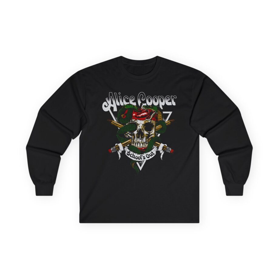 Alice Cooper School's Out Apple Tree Unisex Ultra Cotton Long Sleeve Tee
