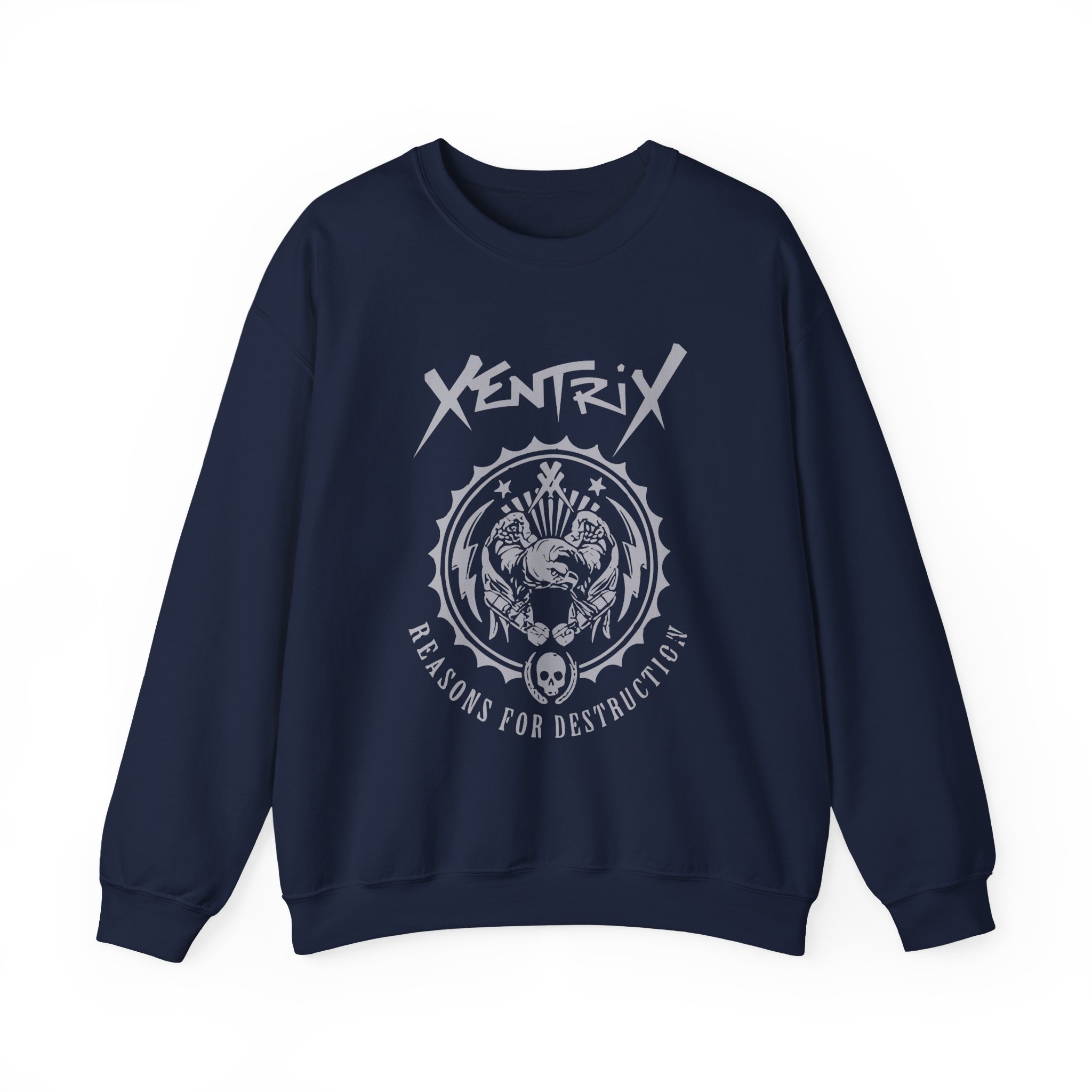 Xentrix Reasons for Destruction Unisex Heavy Blendâ„¢ Crewneck Sweatshirt