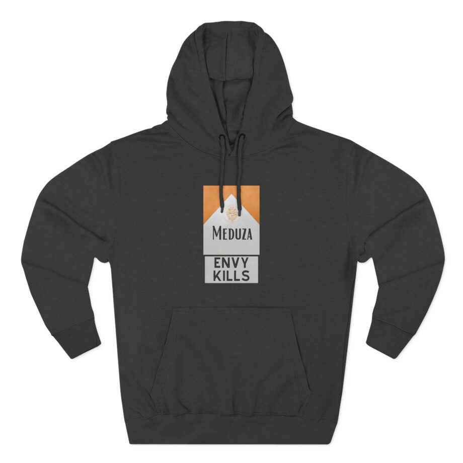 Meduza Envy Boxy Tie-dyed Three-Panel Fleece Hoodie