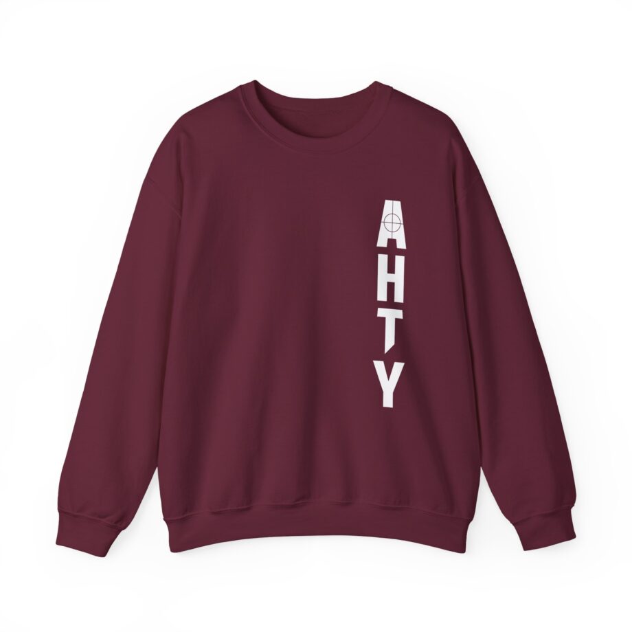 All Hail the Yeti Side Logo Unisex Heavy Blend™ Crewneck Sweatshirt