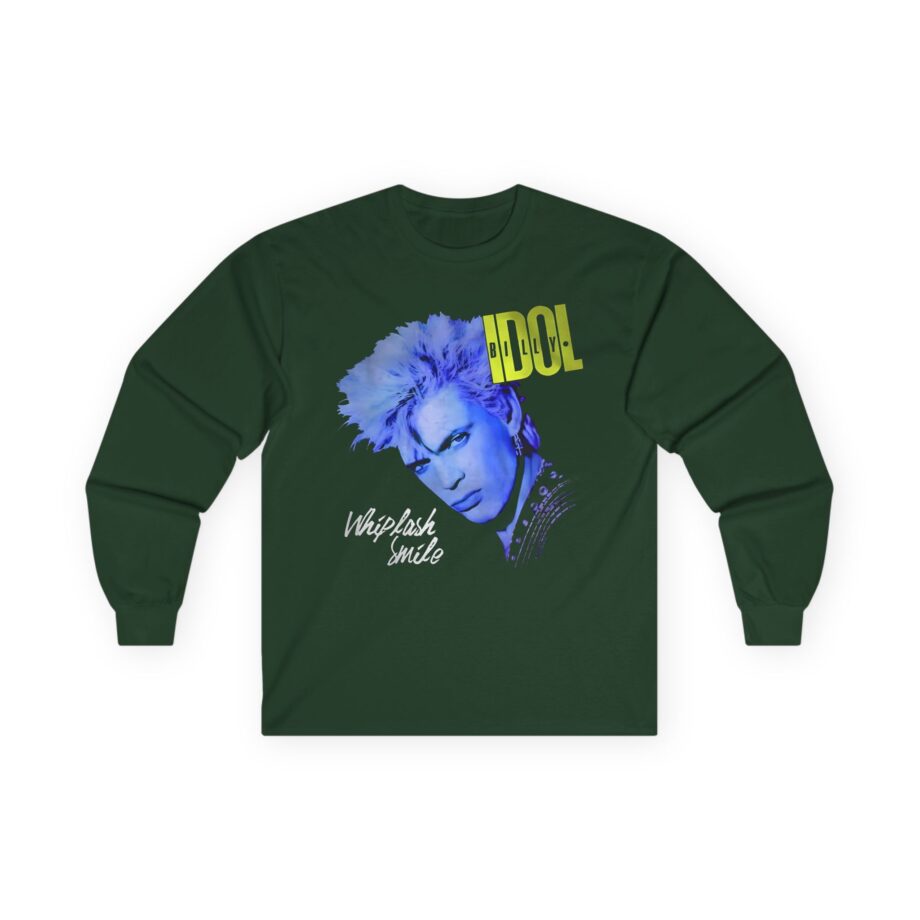 Billy Idol Whiplash Smile Album Unisex Ultra Cotton Long Sleeve Tee