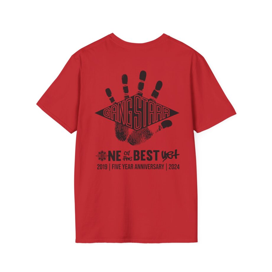 Gang Starr Ootby Fifth Anniversary Unisex Softstyle T-Shirt
