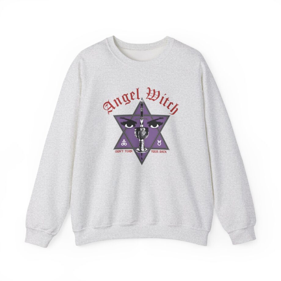 Angel Witch The Night Is Calling Unisex Heavy Blend™ Crewneck Sweatshirt