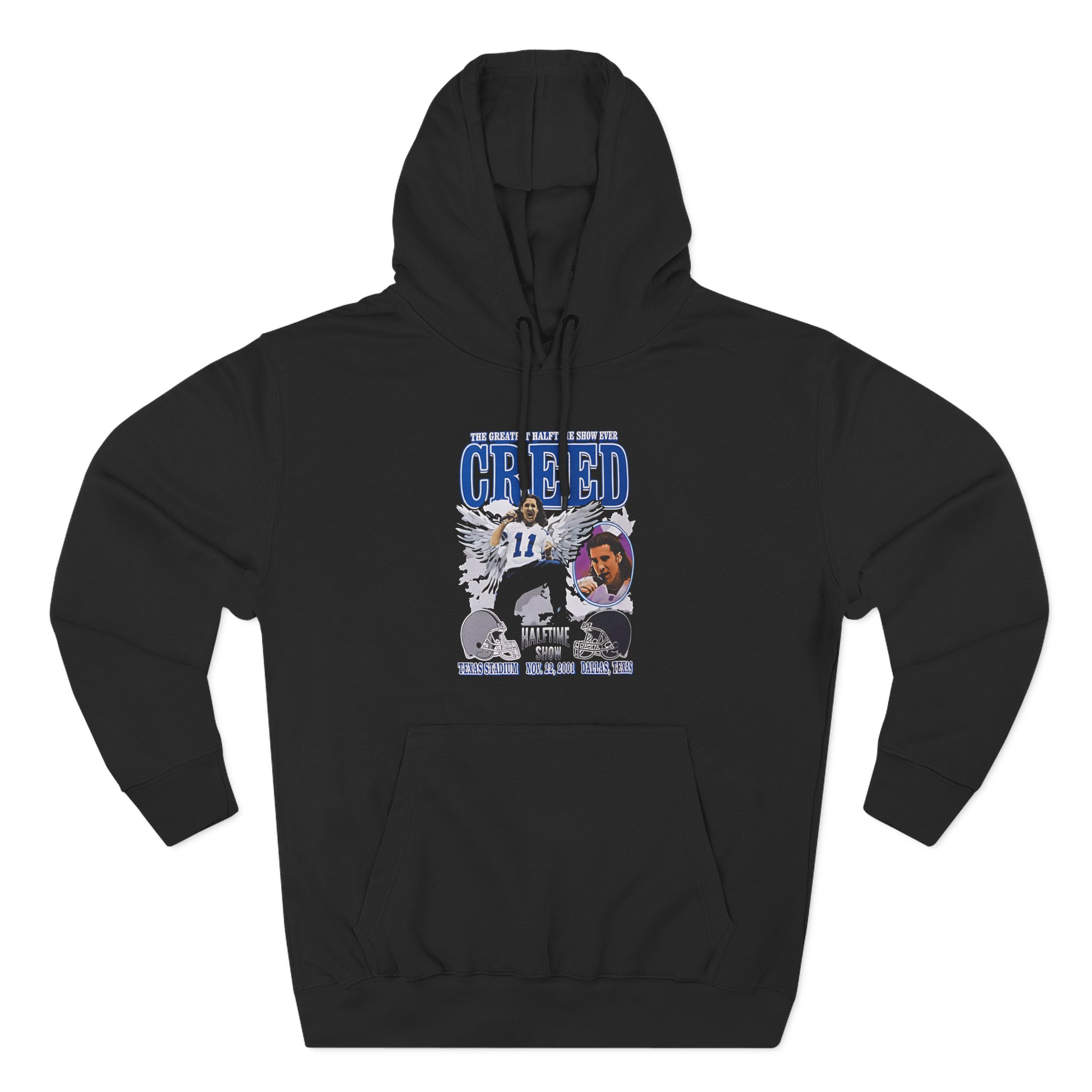 Creed Greatest Halftime Show Ever Three-Panel Fleece Hoodie