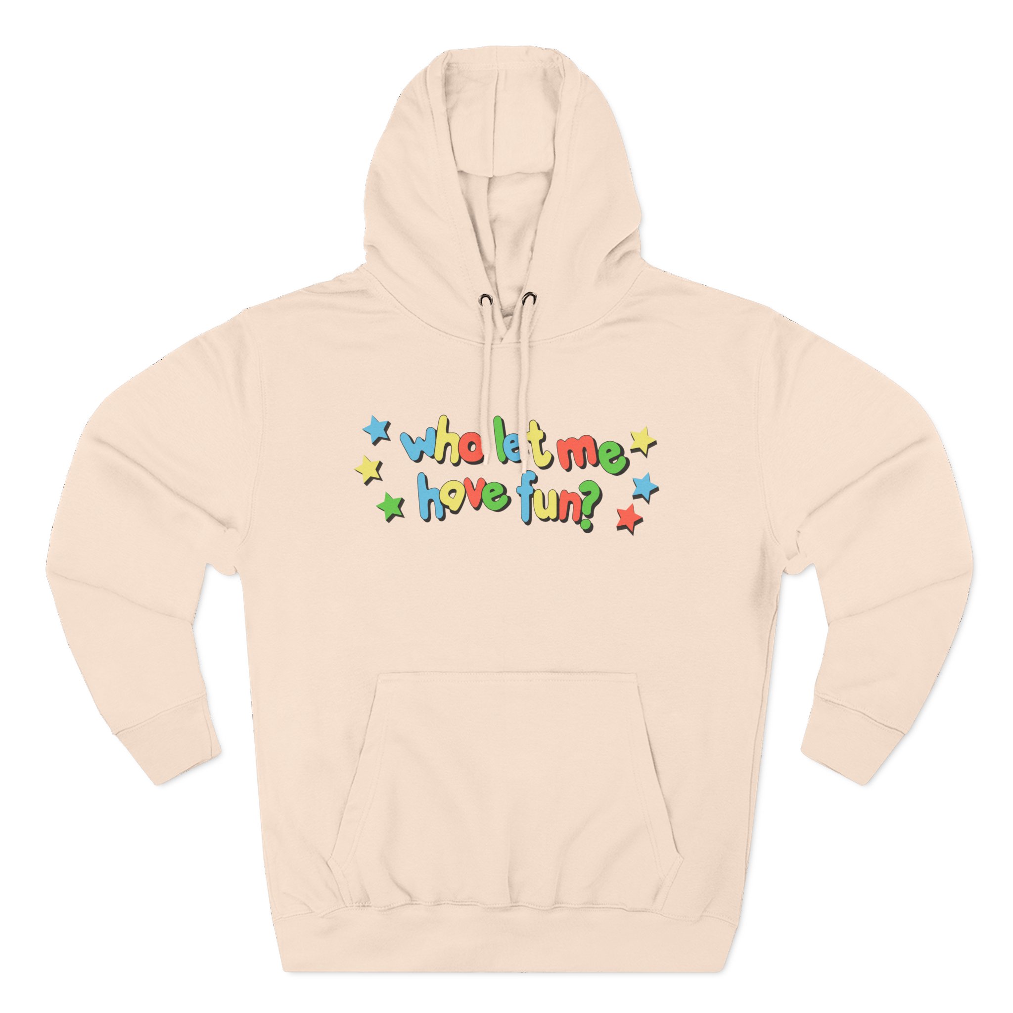 Cody Ko Who Let Me Have Fun Three-Panel Fleece Hoodie