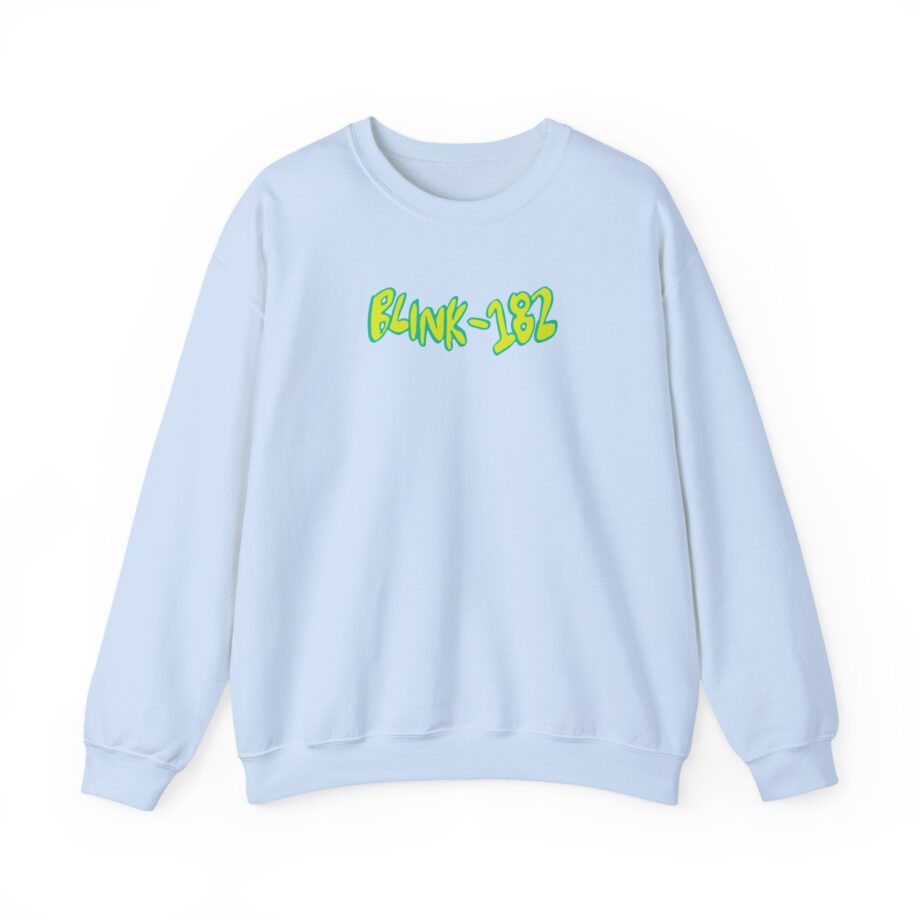 Blink 182 One More Time Smiley Sketch Unisex Heavy Blend™ Crewneck Sweatshirt