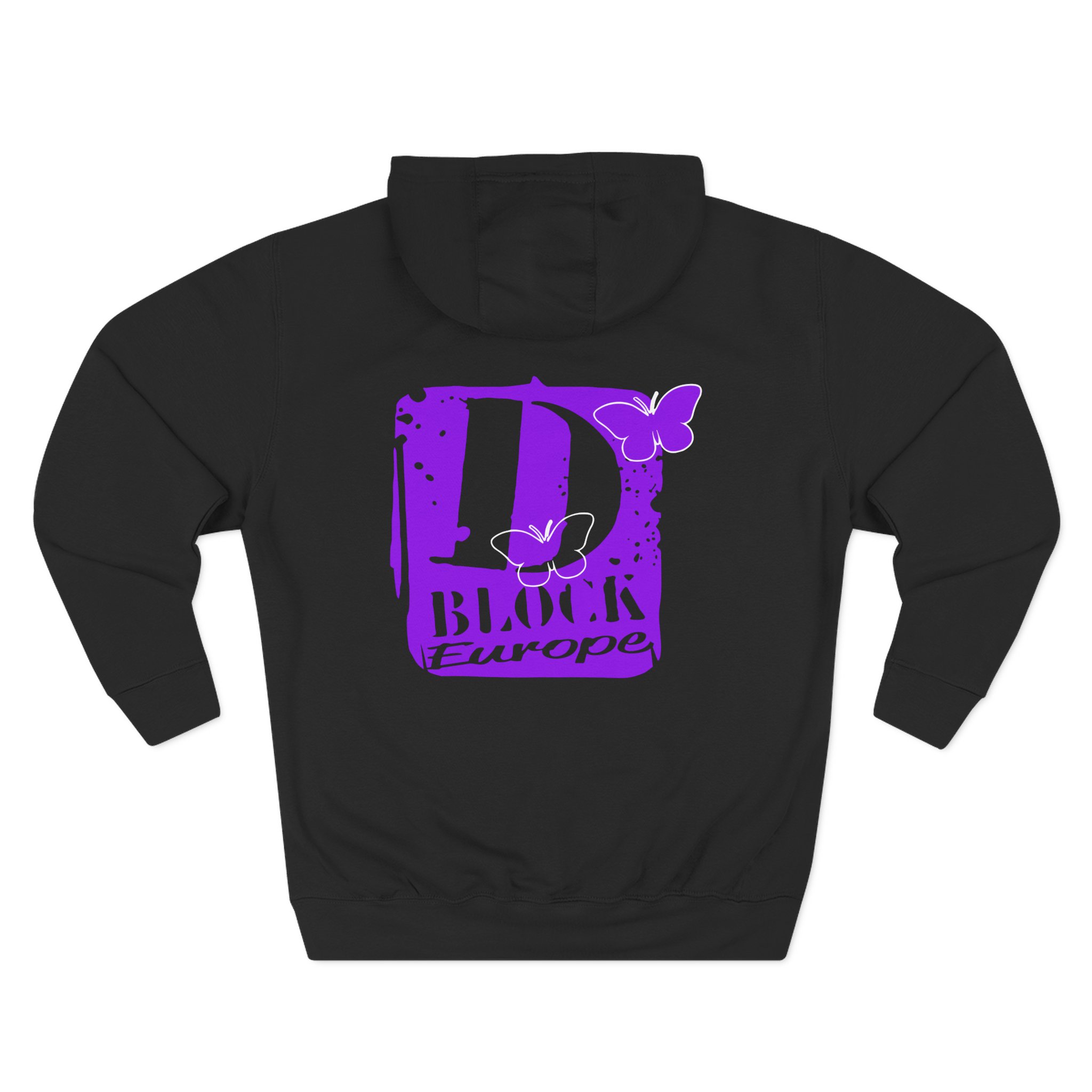 D Block Europe DBE World Three-panel Fleece Hoodie