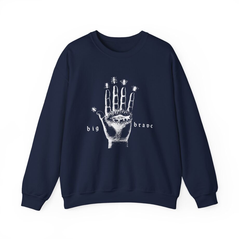 Big Brave Hand Unisex Heavy Blend™ Crewneck Sweatshirt