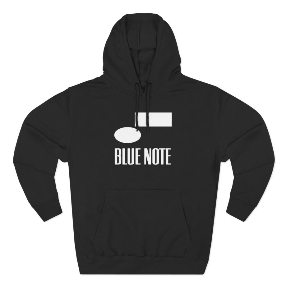 Blue Note Records Three-Panel Fleece Hoodie