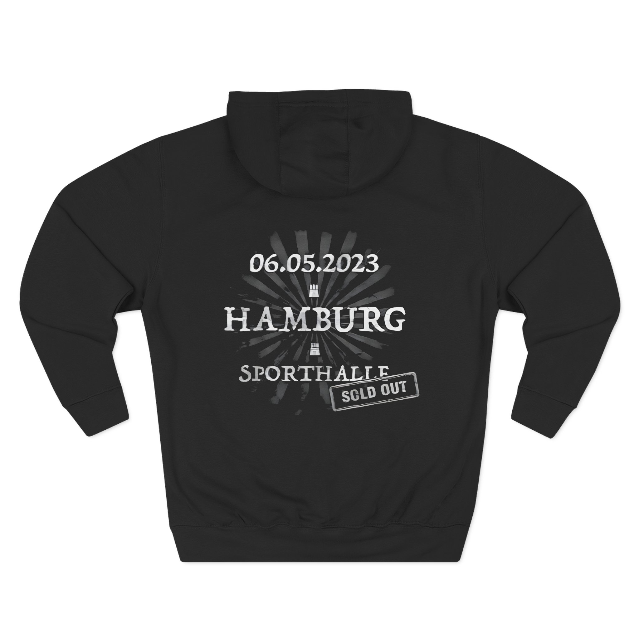 Helloween Hamburg 2023 Three-Panel Fleece Hoodie