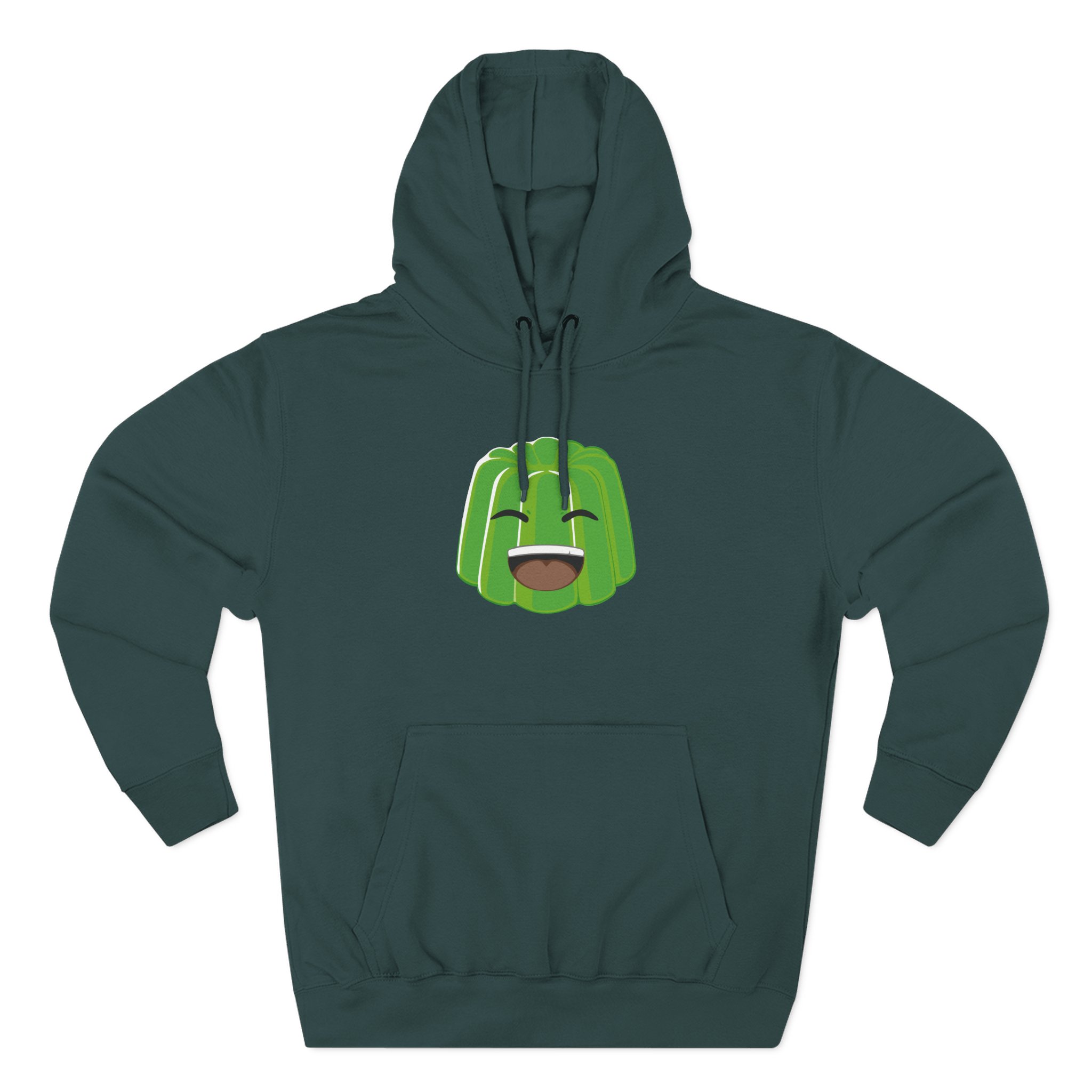 Jelly Logo Three-Panel Fleece Hoodie