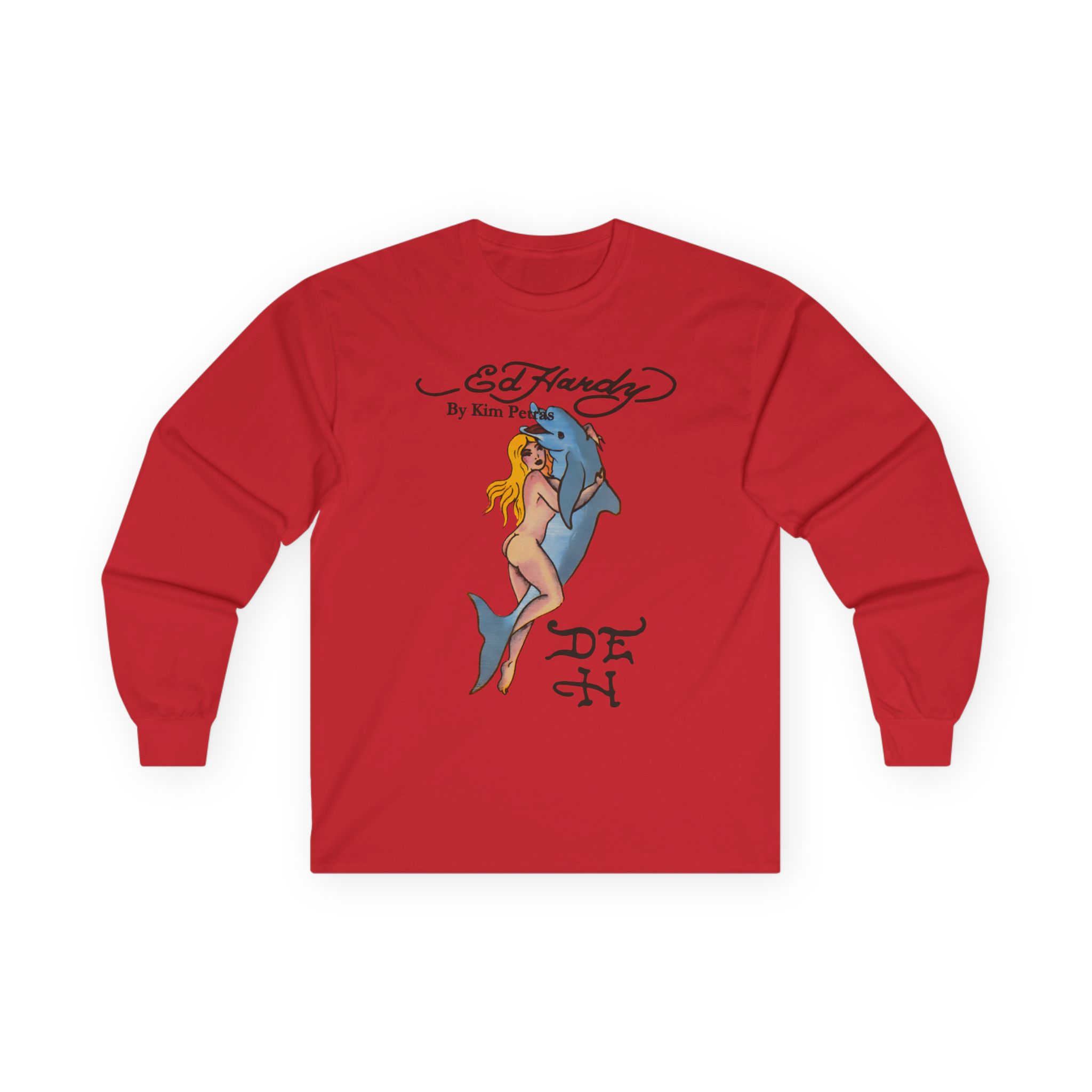 Kim Petras Dolphin Girl Unisex Ultra Cotton Long Sleeve Tee