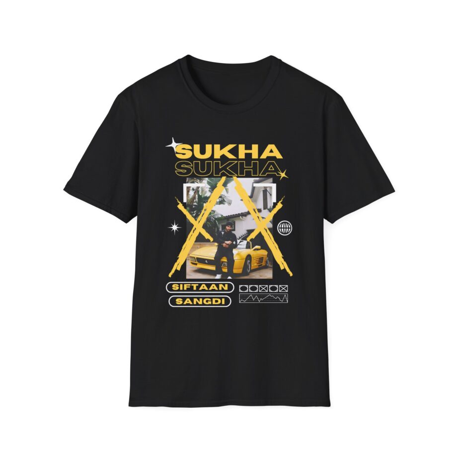Sukha Brown Munde Unisex Softstyle T-Shirt