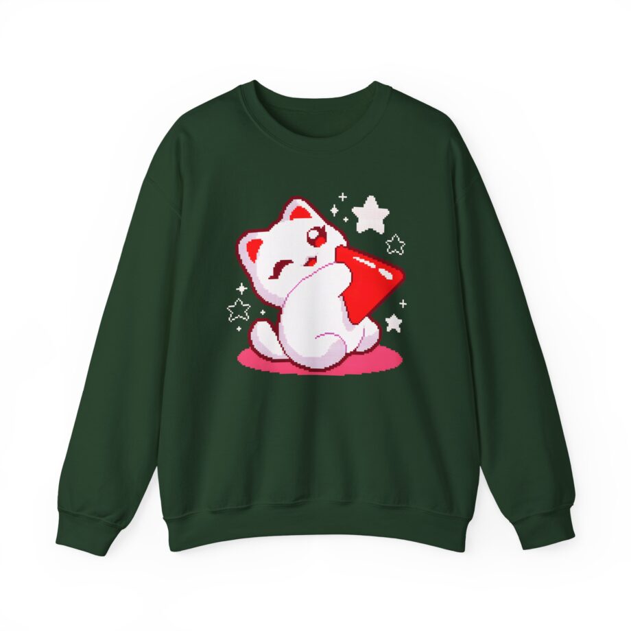 Aphmau Creator Cat Unisex Heavy Blend™ Crewneck Sweatshirt