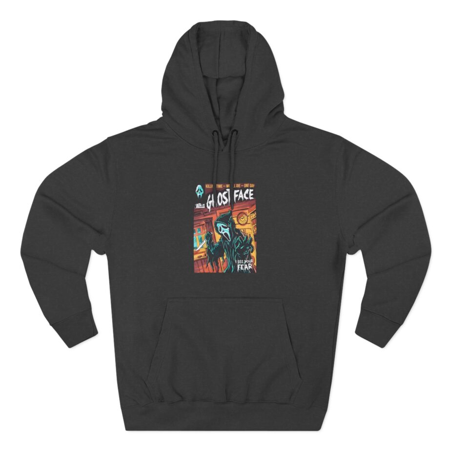 Ghostface Comic Cover Three-Panel Fleece Hoodie