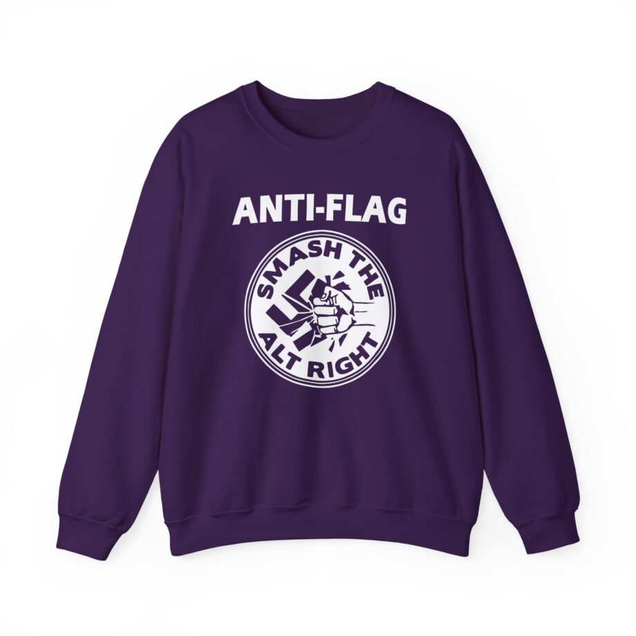 Anti Flag Smash the Alt Right Unisex Heavy Blend™ Crewneck Sweatshirt