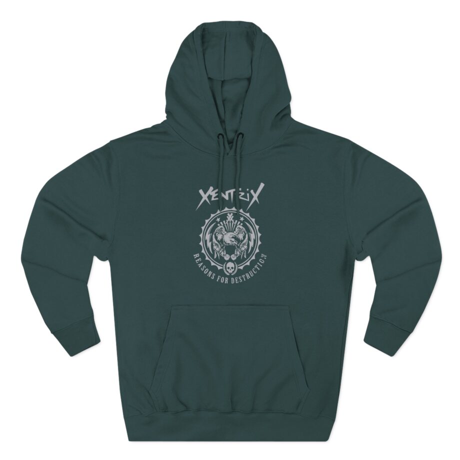 Xentrix Reasons for Destruction Three-Panel Fleece Hoodie
