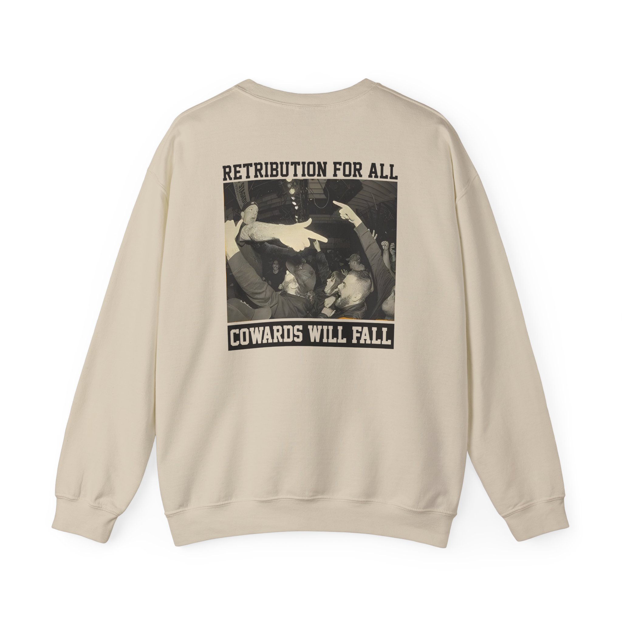 Death Before Dishonor Coward Unisex Heavy Blendâ„¢ Crewneck Sweatshirt