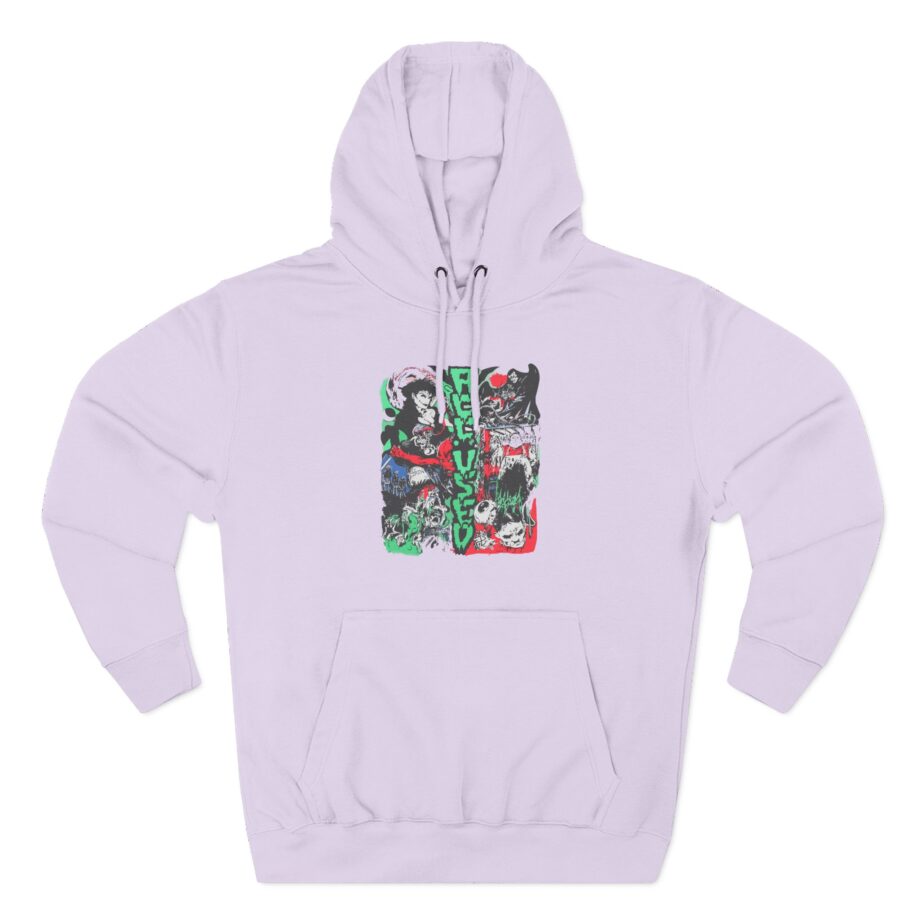 Accused Ad Panic in the Casket Three-Panel Fleece Hoodie
