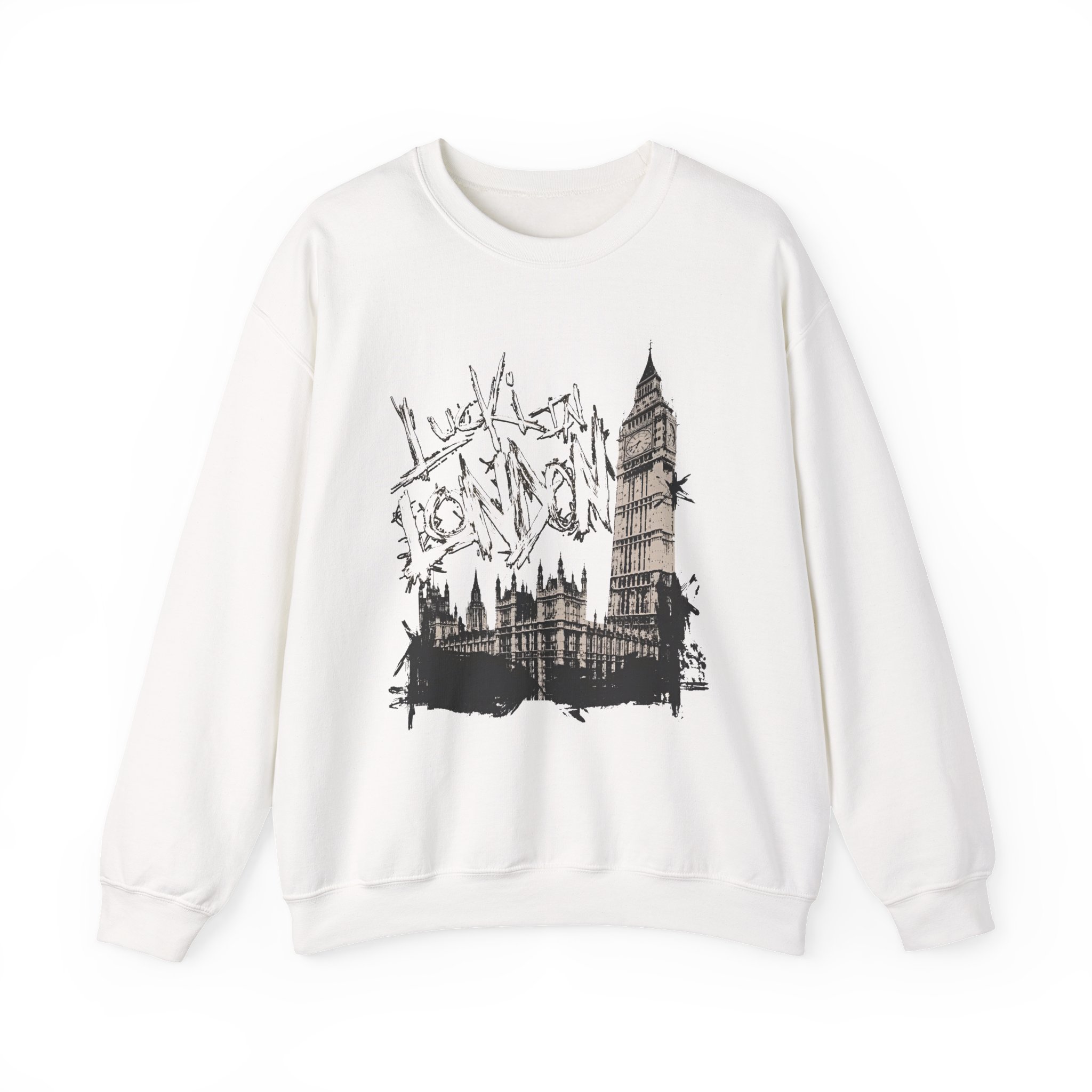 Lucki in London Unisex Heavy Blendâ„¢ Crewneck Sweatshirt