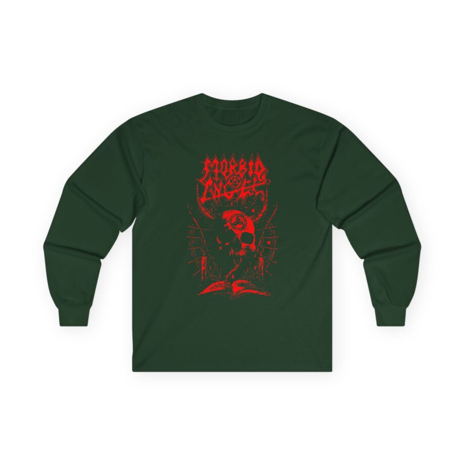 Morbid Angel Horned Skull Unisex Ultra Cotton Long Sleeve Tee